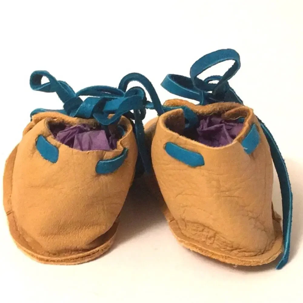 Baby Cherokee leather mocasines NEW softest shoes
